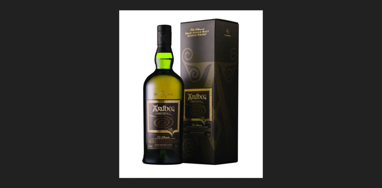 Bottle page of #2 Top Single Malt Scotch Brand: Ardbeg Corryvreckan