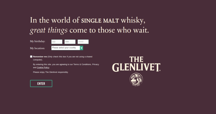 News page of #6 Top Single Malt Scotch Brand: The Glenlivet 18