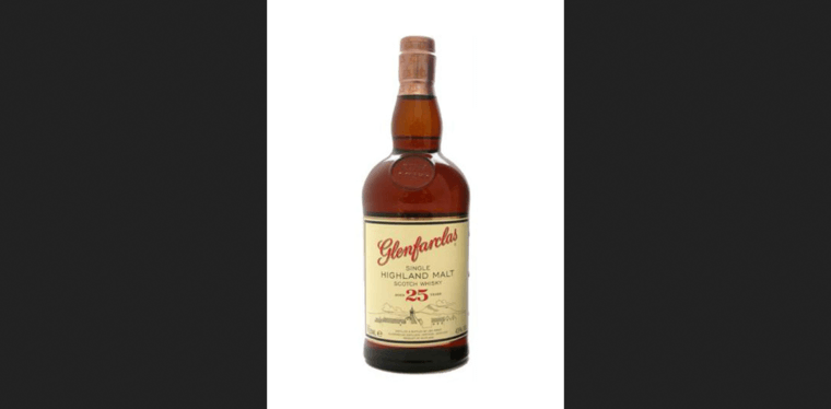 Bottle page of #1 Leading Single Malt Scotch Brand: Glenfarclas 25