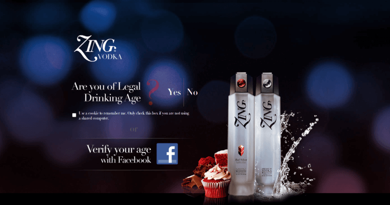 Home page of #5 Top Grain Vodka Label: Zing Premium Vodka